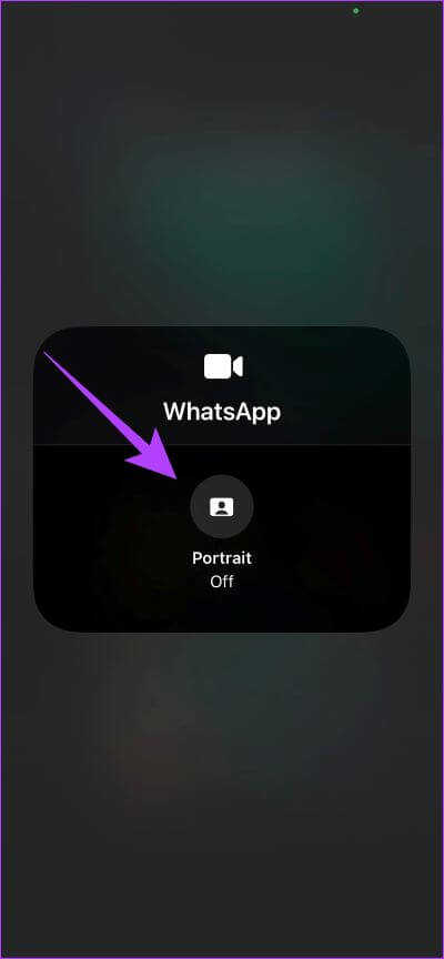 Turn-on-Potrait كيفية طمس الخلفية في مكالمات فيديو WhatsApp على iPhone و Android