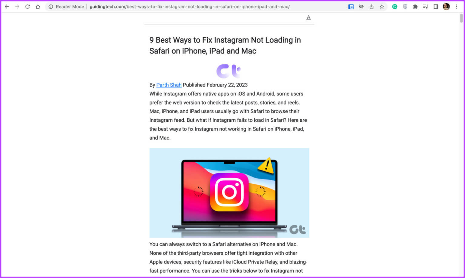 What-Is-Reader-Mode-2-1536x920-1 كيفية تمكين أو تعطيل وضع القارئ في Chrome