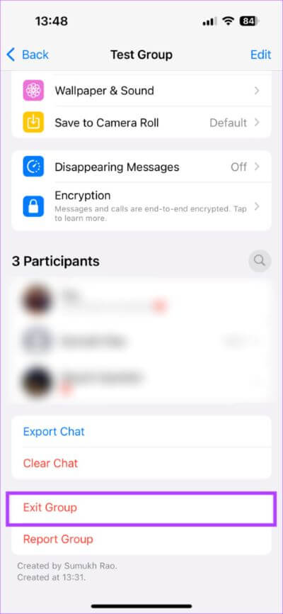 WhatsApp-group-quit-6-473x1024-1 كيفية ترك مجموعة WhatsApp دون علم أحد