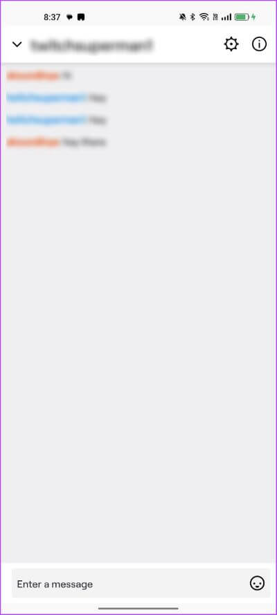 Whisper-Chat-Window كيفية الهمس Whisper على Twitch لإرسال رسائل خاصة