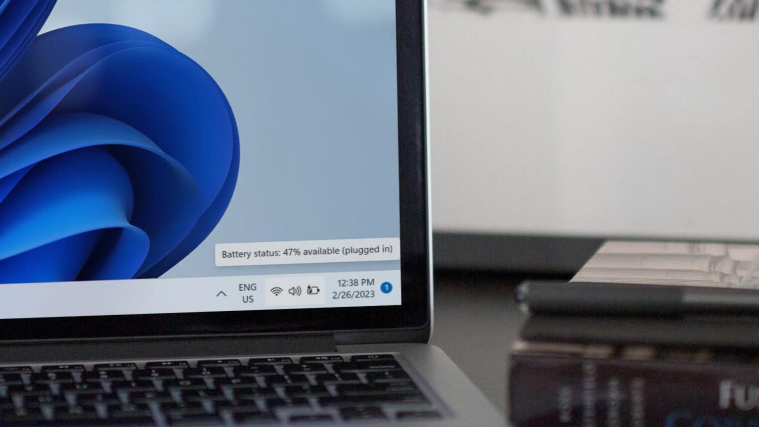 Windows-11-Laptop-Charging أفضل 6 طرق لإصلاح ظهور نسبة البطارية بشكل خاطئ على الكمبيوتر المحمول Windows 11