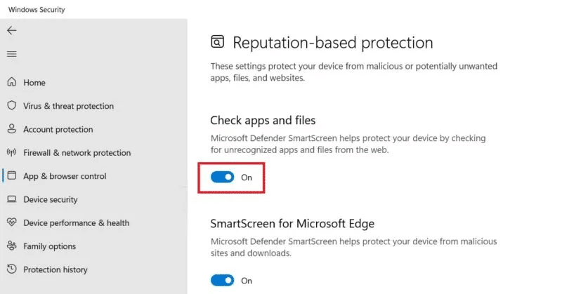 Windows-Access-Specified-Device-Check-Apps-and-Files-Disable-800x419.jpg كيفية إصلاح خطأ "يتعذر على Windows الوصول إلى مسار الجهاز أو الملف المحدد"