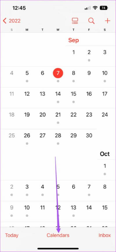 calendars-calendar-app-iphone-474x1024-1 أفضل 8 إصلاحات لعدم تزامن تطبيق Calendar مع Outlook على iPhone