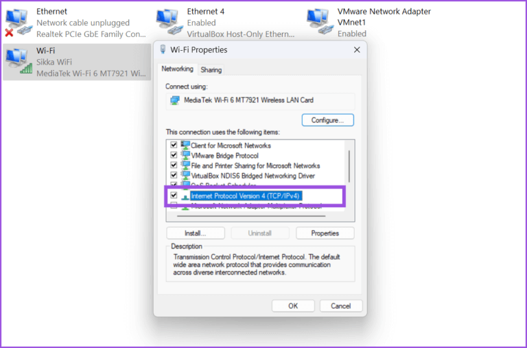 change-connection-settings-2-768x507-1 8 أفضل الطرق لإصلاح خطأ DNS_PROBE_FINISHED_NXDOMAIN في Google Chrome على Windows 11