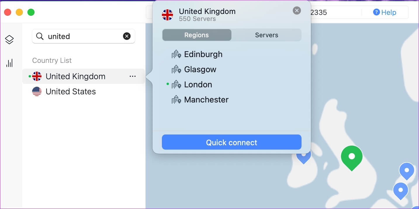 connect-to-another-server-in-the-region أفضل 8 طرق لإصلاح عدم عمل VPN مع Netflix