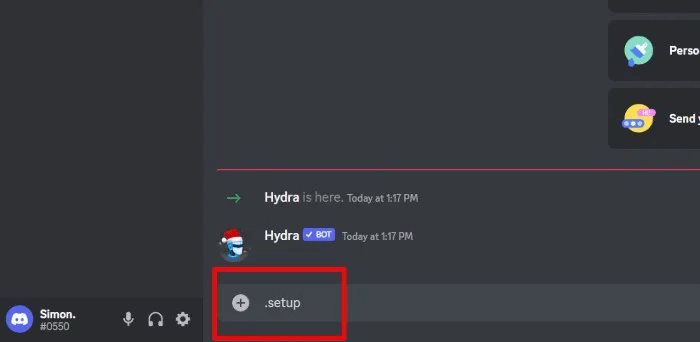 discord-how-to-add-hydra-bot-general-type-setup.jpg كيفية إضافة Hydra Bot إلى خادم Discord