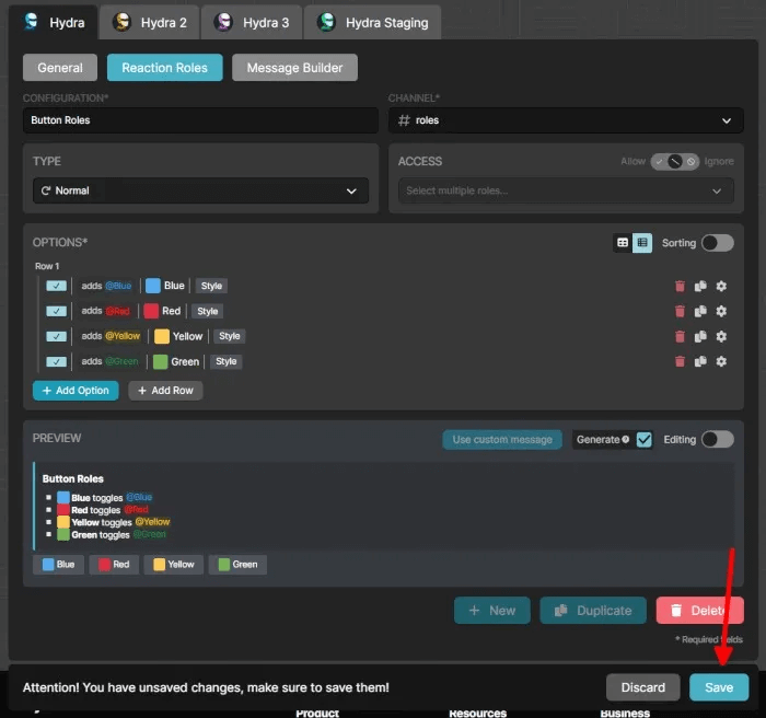 discord-how-to-add-hydra-bot-save-changes-hydra-dashboard.jpg كيفية إضافة Hydra Bot إلى خادم Discord