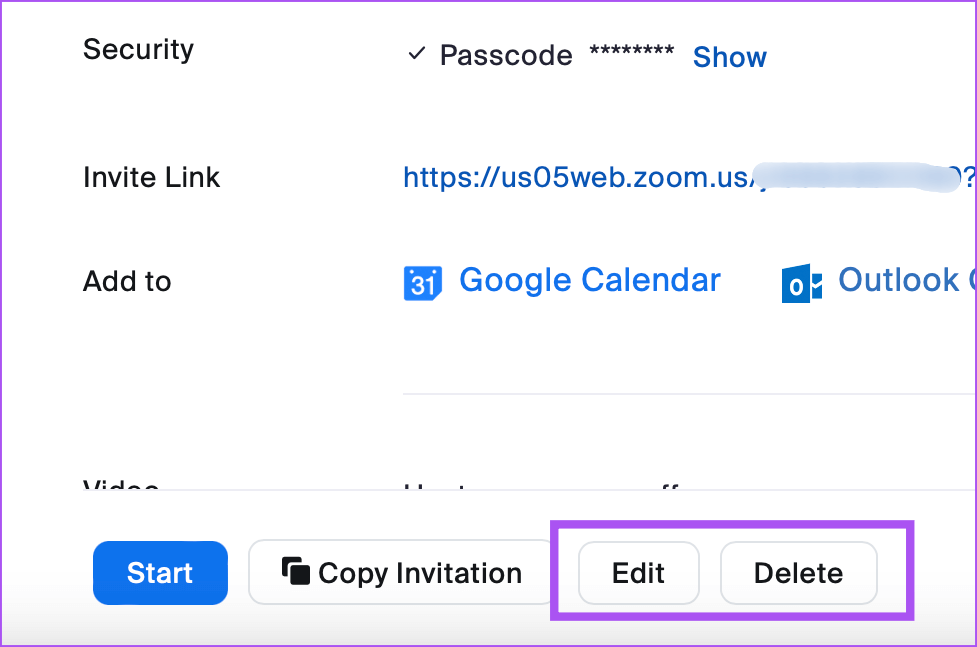 edit-or-delete-zoom-meeting-web كيفية جدولة اجتماعات Zoom على الهاتف المحمول وسطح المكتب والويب
