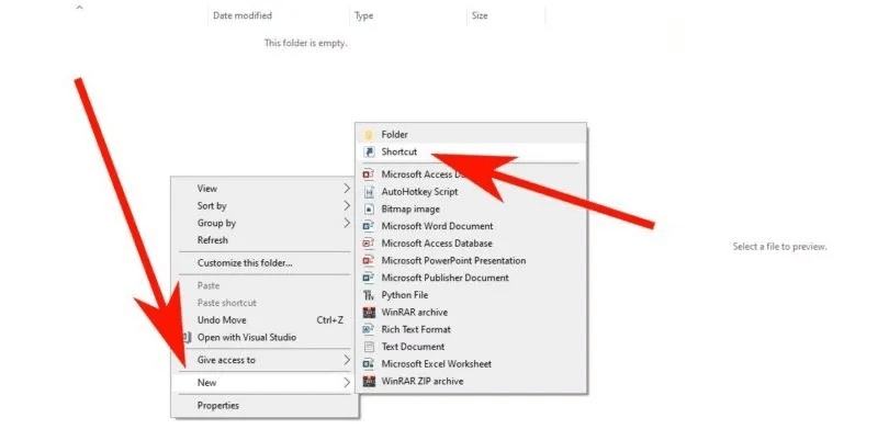 file-explorer-new-shortcut-screenshot-800x391.jpg كيفية فرض إنهاء البرامج غير المستجيبة في Windows بسهولة