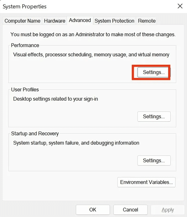 fixing-access-violation-error-system-properties-error.jpg كيفية إصلاح خطأ "استثناء انتهاك الوصول" على Windows