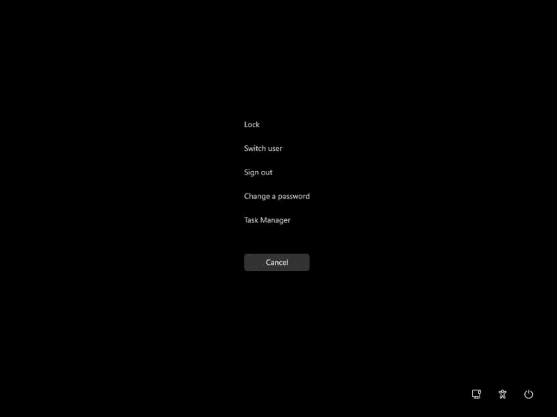 force-quit-apps-black-screen-menu-800x600.jpg كيفية فرض إنهاء البرامج غير المستجيبة في Windows بسهولة