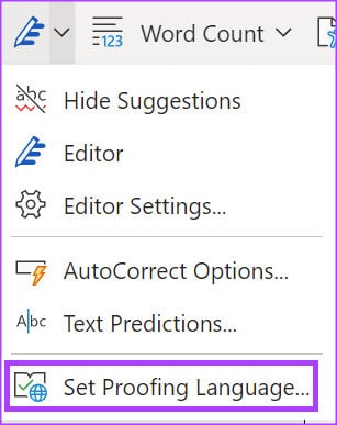 how-to-change-language-in-microsoft-word-13 كيفية تغيير لغة العرض والتحرير في Microsoft Word