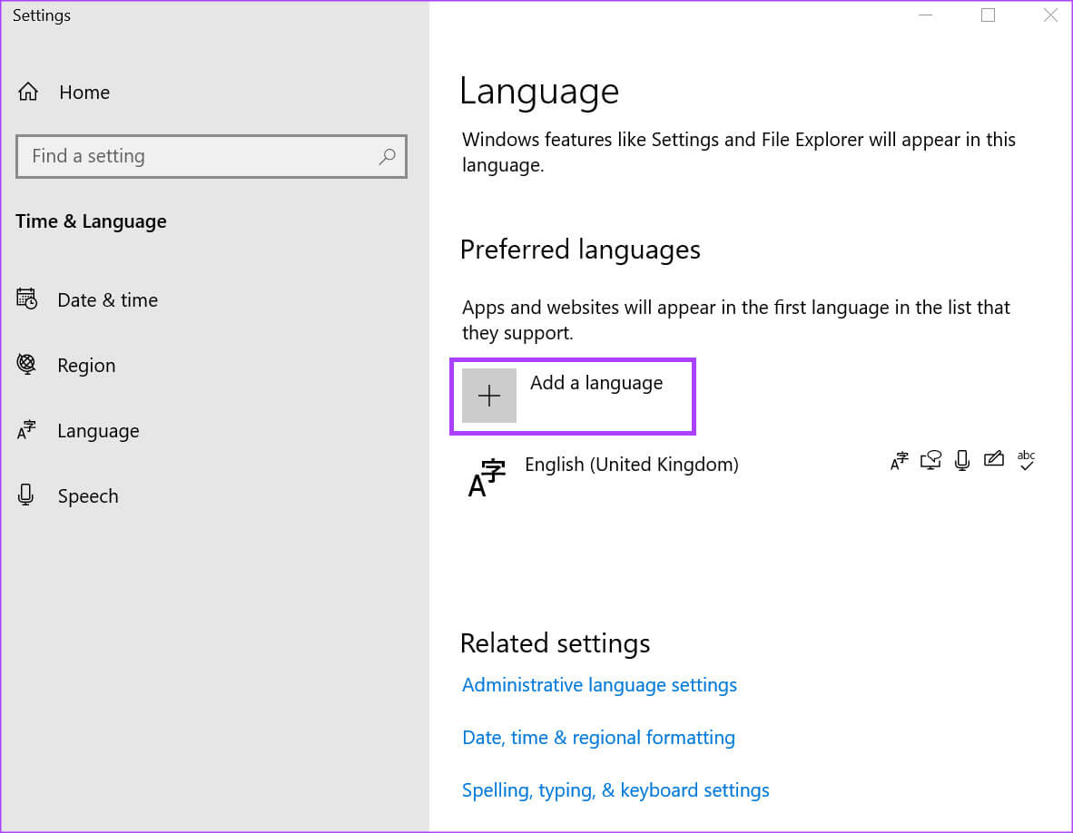 how-to-change-language-in-microsoft-word-6 كيفية تغيير لغة العرض والتحرير في Microsoft Word