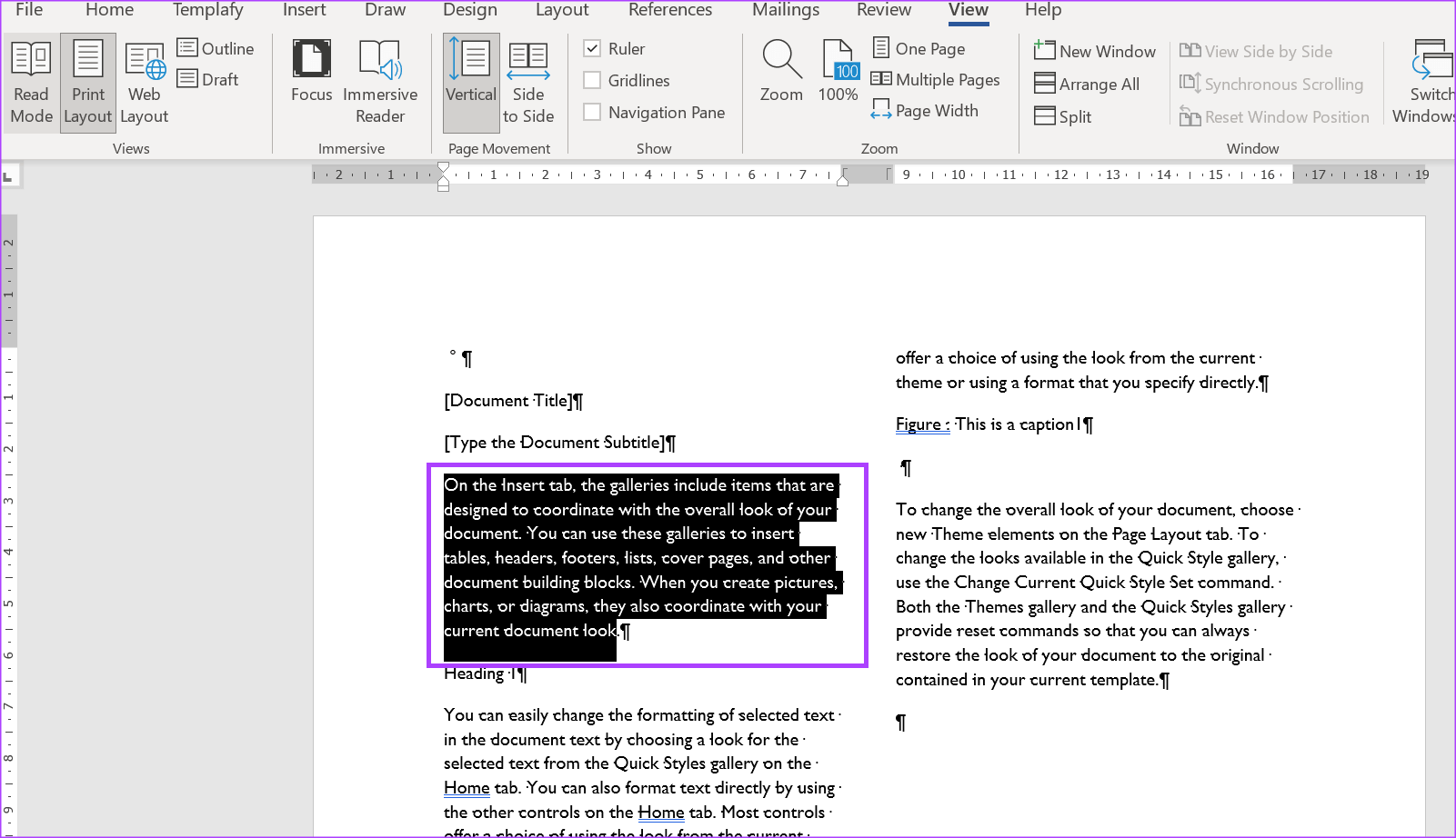 كيفية استخدام المسطرة في Microsoft Word - %categories