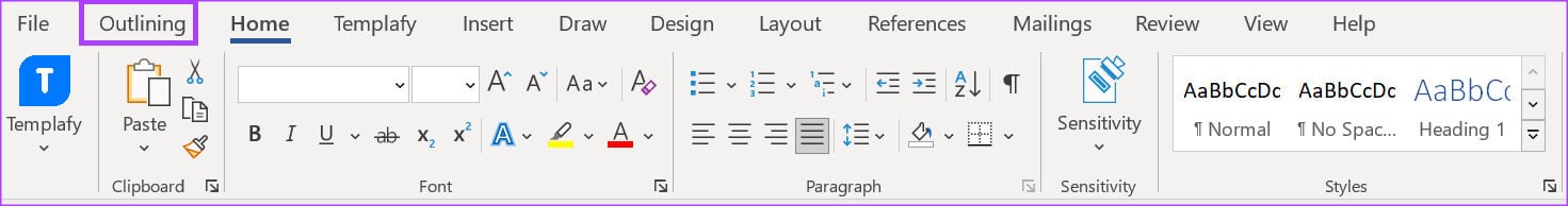 كيفية استخدام عرض المخطط التفصيلي في Microsoft Word - %categories