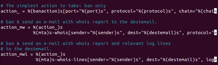 install-fail2ban-linux-14-fail2ban-action-lists.png كيف تحمي خادمك باستخدام Fail2Ban في Linux