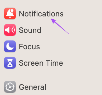notifications-settings-mac أفضل 7 إصلاحات لعدم عمل صوت تنبيه Safari على Mac