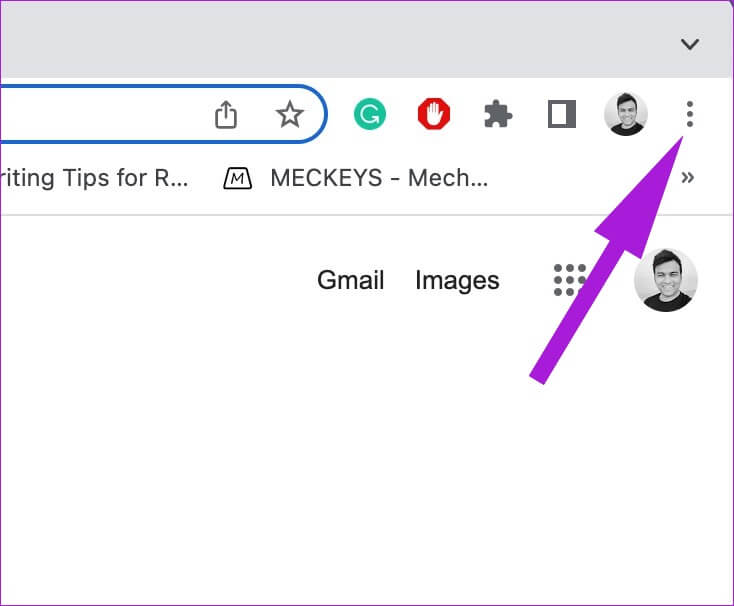 open-more-menu-in-chrome أفضل 8 طرق لإصلاح عدم عمل VPN مع Netflix
