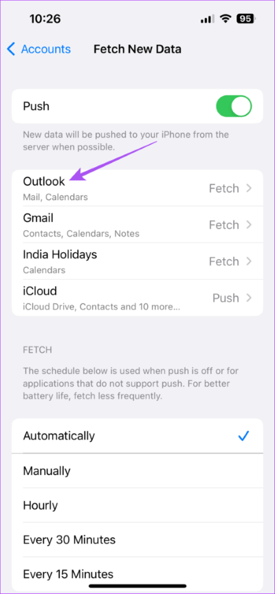 أفضل 8 إصلاحات لعدم تزامن تطبيق Calendar مع Outlook على iPhone - %categories