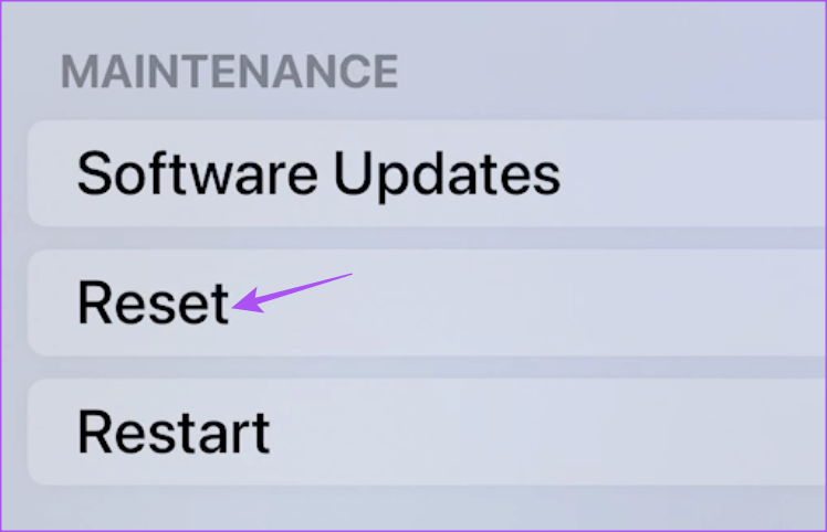 reset-system-apple-tv-4k-settings-1-1 أفضل 7 إصلاحات لعدم اتصال Apple TV 4K بشبكة Wi-Fi