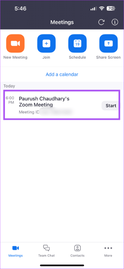 scheduled-zoom-meeting-mobile-app-474x1024-1 كيفية جدولة اجتماعات Zoom على الهاتف المحمول وسطح المكتب والويب