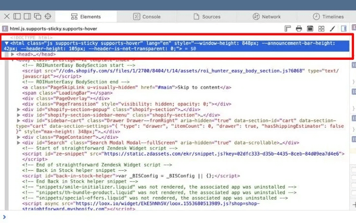 scrolling-screenshot-manual-select-html-tag.jpg كيفية التقاط لقطة شاشة قابلة للتمرير على Mac