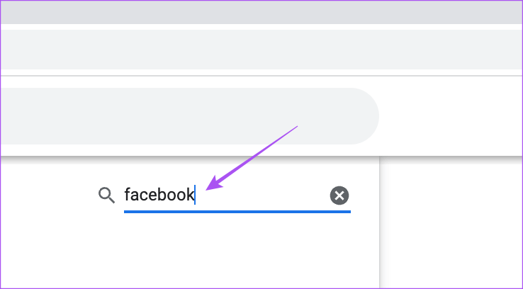 search-facebook-cookies-in-chrome 8 أفضل إصلاحات لعدم تحميل Facebook في Google Chrome على Mac و Windows