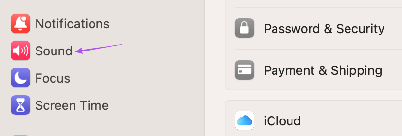 sound-settings-Mac-2 أفضل 6 إصلاحات لعدم عمل Siri على Mac