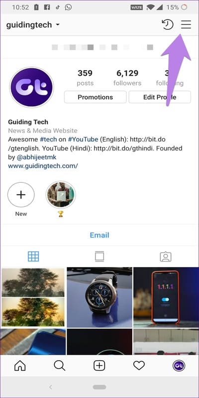 1_instagram-story-highlights-not-loading-issue-1_935adec67b324b146ff212ec4c69054f أهم 9 إصلاحات لمشكلة عدم تحميل قسم أبرز القصص على Instagram