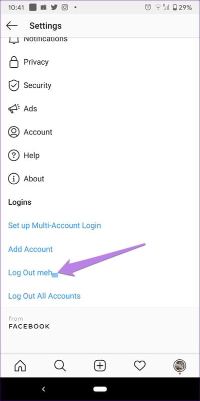 1_instagram-story-highlights-not-loading-issue-7_935adec67b324b146ff212ec4c69054f أهم 9 إصلاحات لمشكلة عدم تحميل قسم أبرز القصص على Instagram