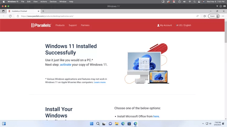 23-26fe36aef75f42649e2457904f8b8c97 كيفية تشغيل Windows 11 على جهاز Mac