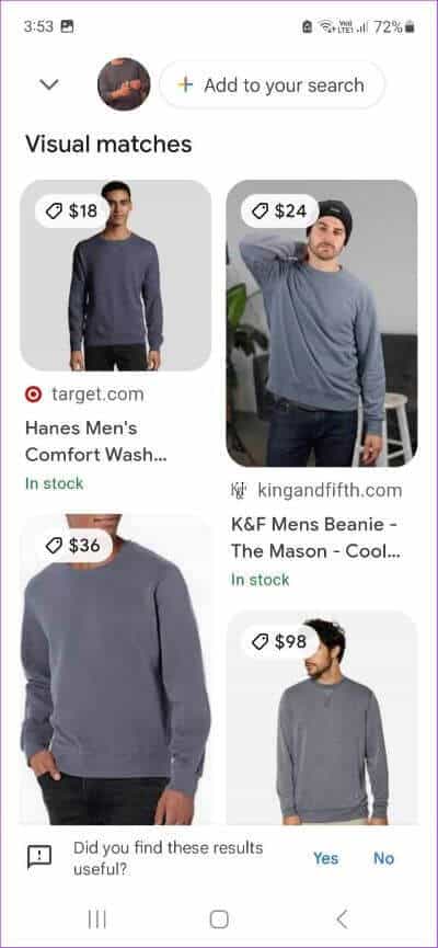 5-Best-Apps-to-Find-Clothes-by-Picture-2 أفضل 5 تطبيقات للعثور على الملابس حسب الصورة على Android و iOS