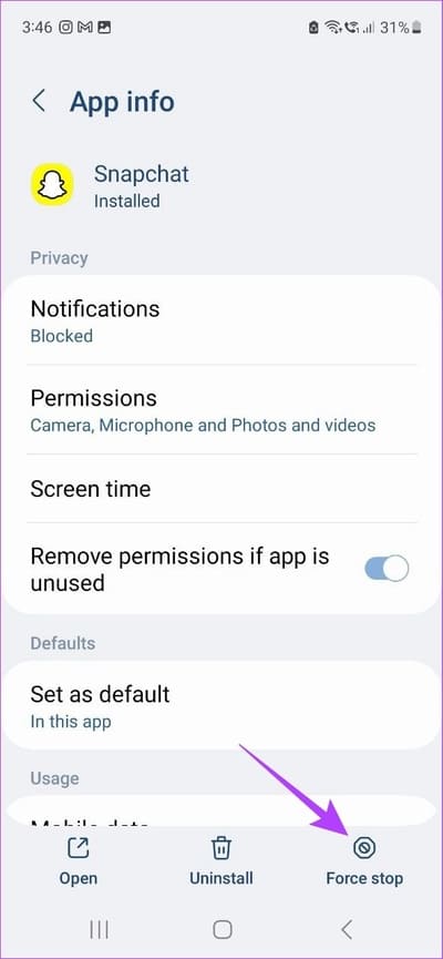 8-Best-Ways-to-Fix-Snapchat-Keeps-Crashing-10 8 طرق لإصلاح استمرار تعطل Snapchat على Android و iPhone و iPad