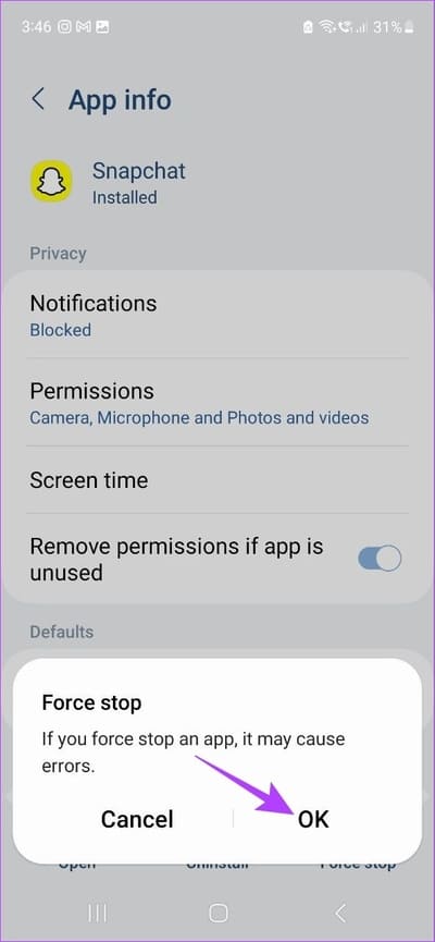 8-Best-Ways-to-Fix-Snapchat-Keeps-Crashing-11 8 طرق لإصلاح استمرار تعطل Snapchat على Android و iPhone و iPad