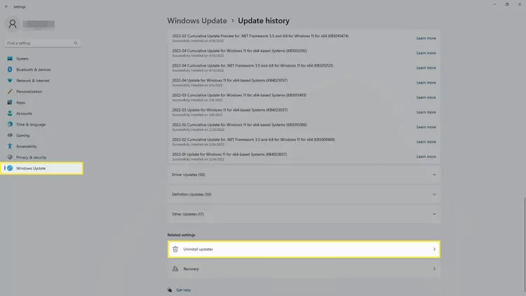 A13-FixIconsinWindows11-annotated-790b17f436894b568c05b58825293b52 كيفية إصلاح الأيقونات في Windows 11