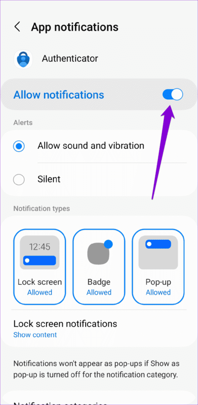 Allow-Microsoft-Authenticator-Notifications-on-Android-750x1536-1 أفضل 7 طرق لإصلاح عدم عمل Microsoft Authenticator على Android و iPhone