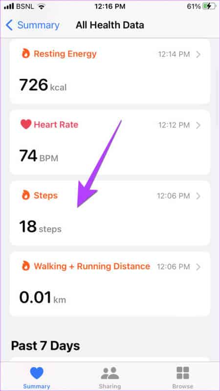 Apple-Health-App-Steps-Counter-576x1024-1 6 طرق لمعرفة عدد خطواتك على Apple Watch