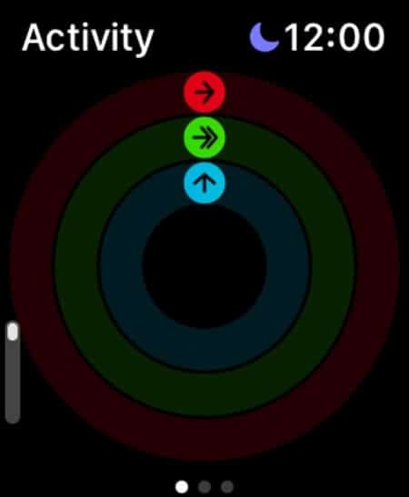 Apple-Watch-Activity-Circles 6 طرق لمعرفة عدد خطواتك على Apple Watch