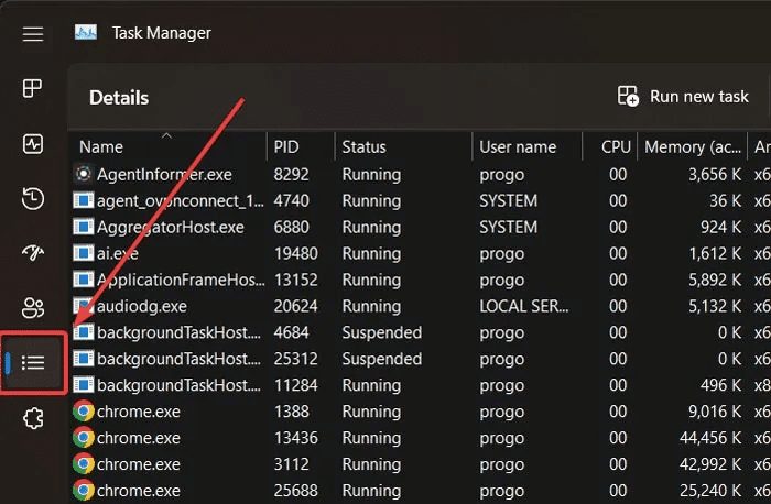 CPU-Usage-Click-on-the-details-tab-Copy.jpg كيفية الحد من استخدام وحدة المعالجة المركزية للتطبيق في Windows