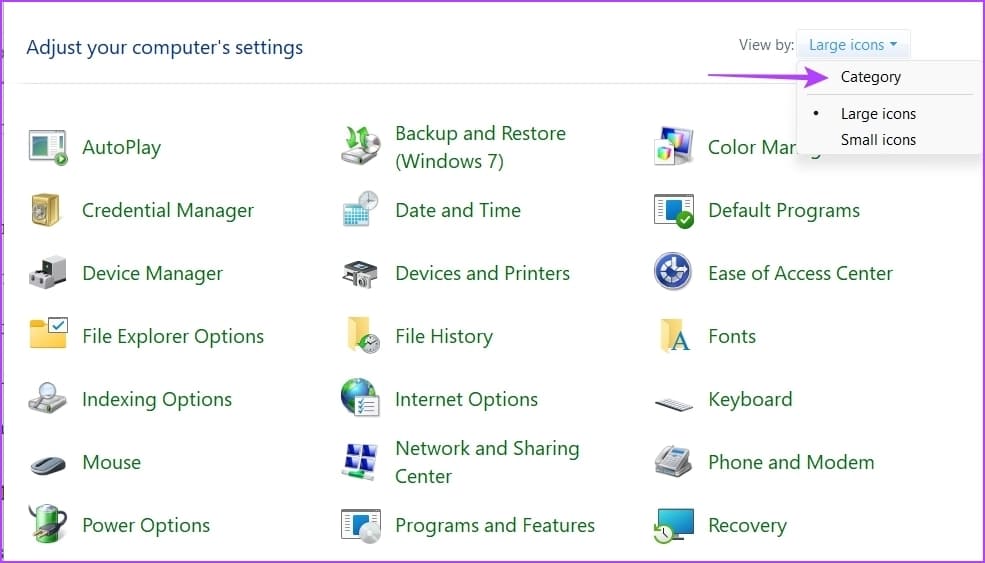 Category-1 4 أفضل الطرق لتشغيل مستكشف أخطاء توافق البرامج ومصلحها على Windows 10 و Windows 11