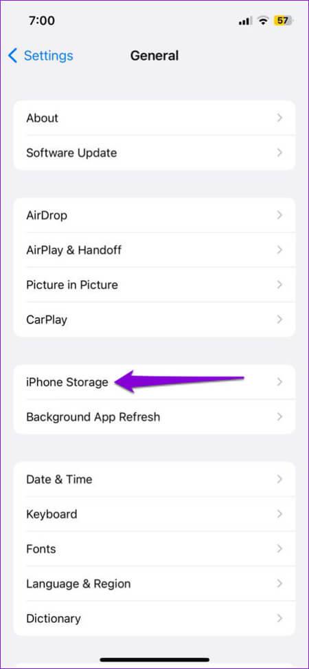 Check-iPhone-Storage-474x1024-1 أفضل 7 طرق لإصلاح عدم الاحتفاظ بنسخة احتياطية من الذكريات على Snapchat على Android و iPhone