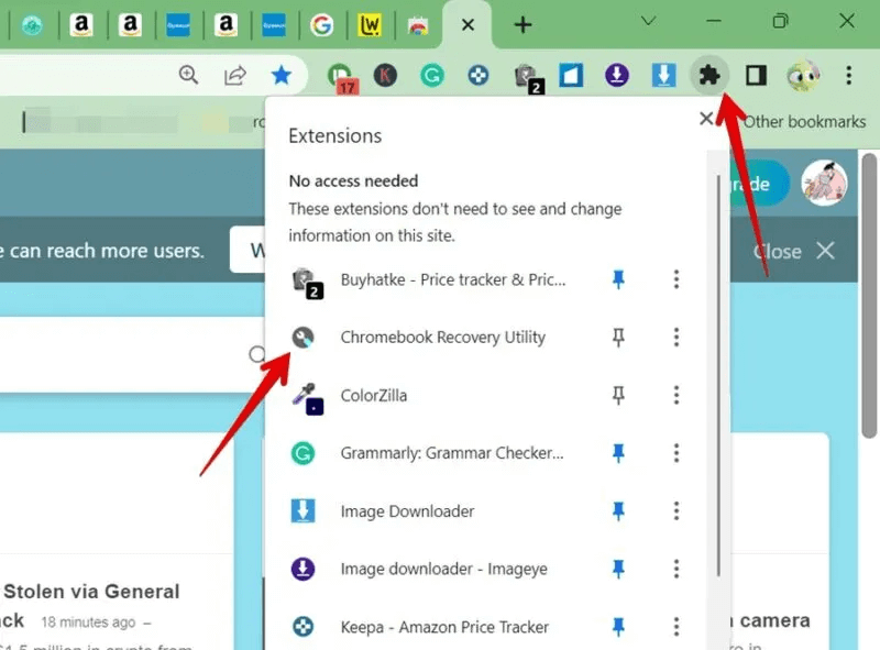 Chromebook-Extension-Recovery-Tool-800x591.jpg كيفية إصلاح خطأ "ChromeOS مفقود أو تالف"