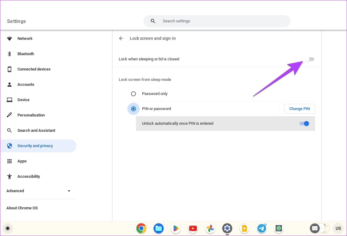 Chromebook-Security-Lock-Password-Lid-Closed 5 طرق لقفل شاشة Chromebook