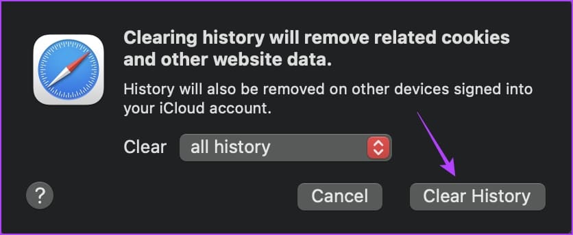 Clear-History كيفية مسح سجل تصفح Safari على iPhone و iPad و Mac