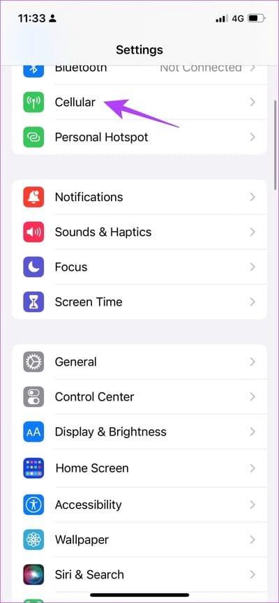 Click-on-Cellular-1 8 طرق لإصلاح عدم ظهور إعادة توجيه الرسائل النصية على iPhone