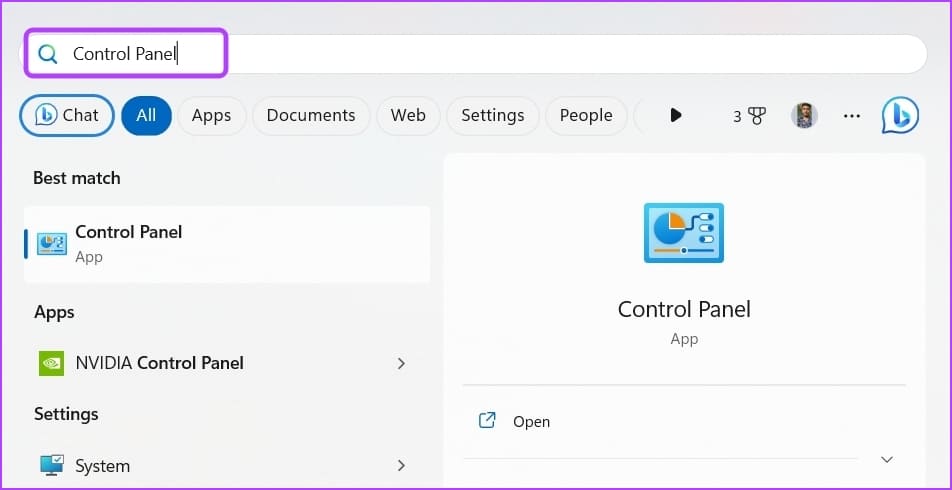 Control-Panel-6 أفضل 7 طرق لفتح خيارات الإنترنت على Windows 11