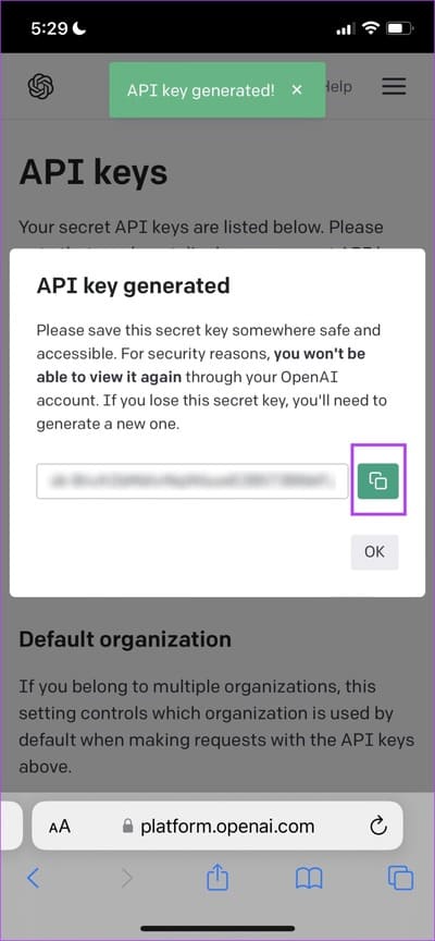 Copy-Key كيفية استخدام ChatGPT مع Siri على iPhone