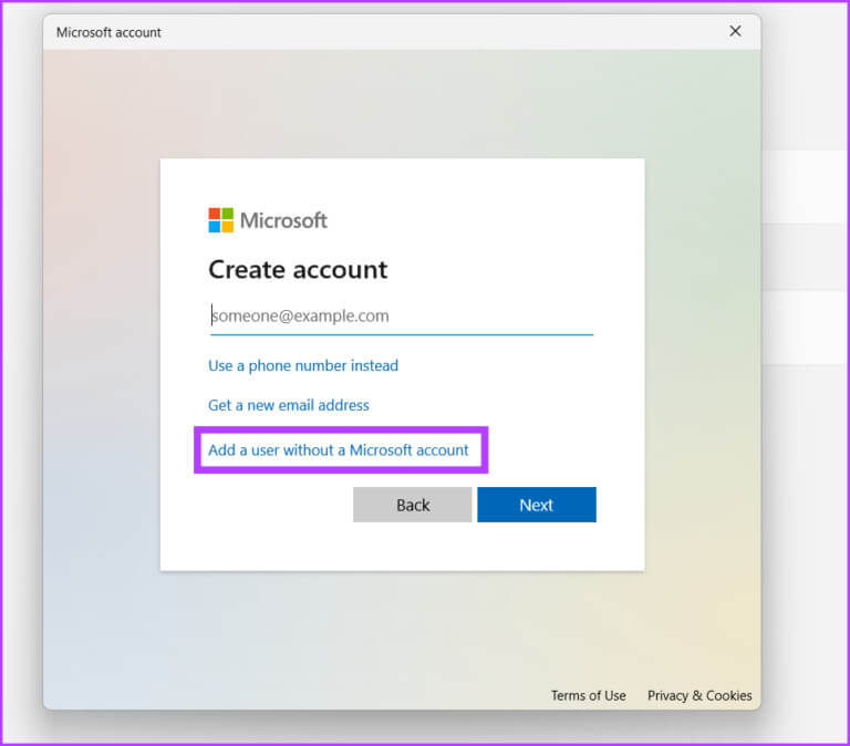 Create-new-user-4-768x674-1 أفضل 7 طرق لإصلاح خطأ لا يمكن الوصول إلى Smartscreen في الوقت الحالي على Windows 11