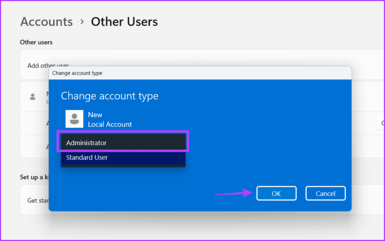 Create-new-user-7-768x482-1 أفضل 7 طرق لإصلاح خطأ لا يمكن الوصول إلى Smartscreen في الوقت الحالي على Windows 11