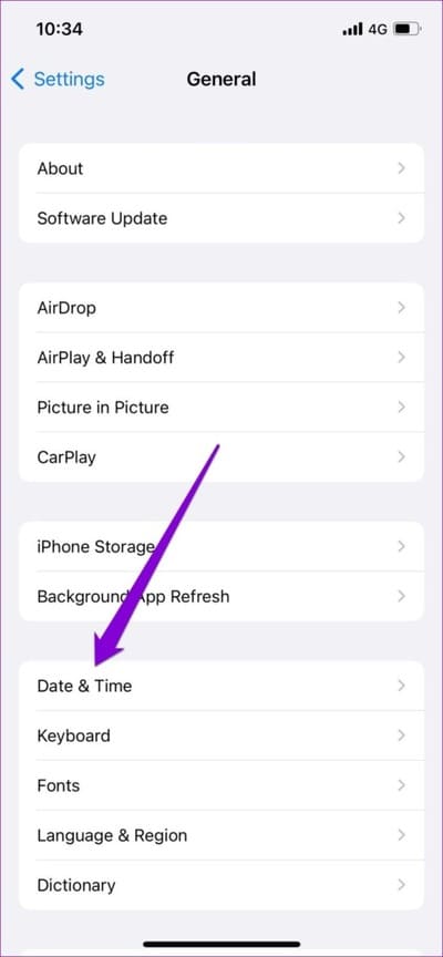 Date-and-Time-Settings-on-iPhone-11-474x1024-2 أفضل 7 طرق لإصلاح عدم عمل Microsoft Authenticator على Android و iPhone